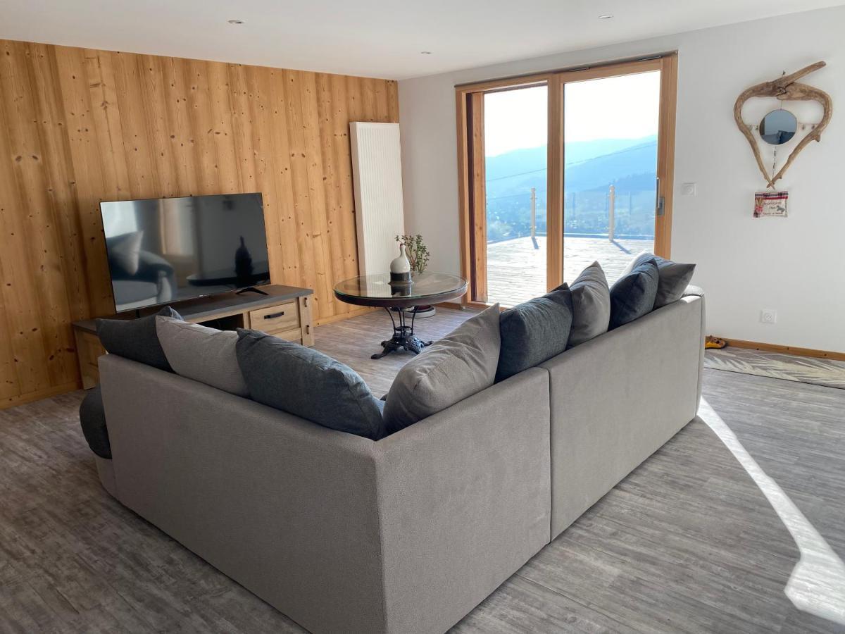 Apartament Au Nid Des Pies Soultzeren Zewnętrze zdjęcie